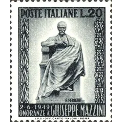 Inauguration du monument dédié à Mazzini
