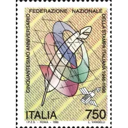50 aniversario de la federación nacional de la prensa italiana y centenario de la gazzetta dello sport